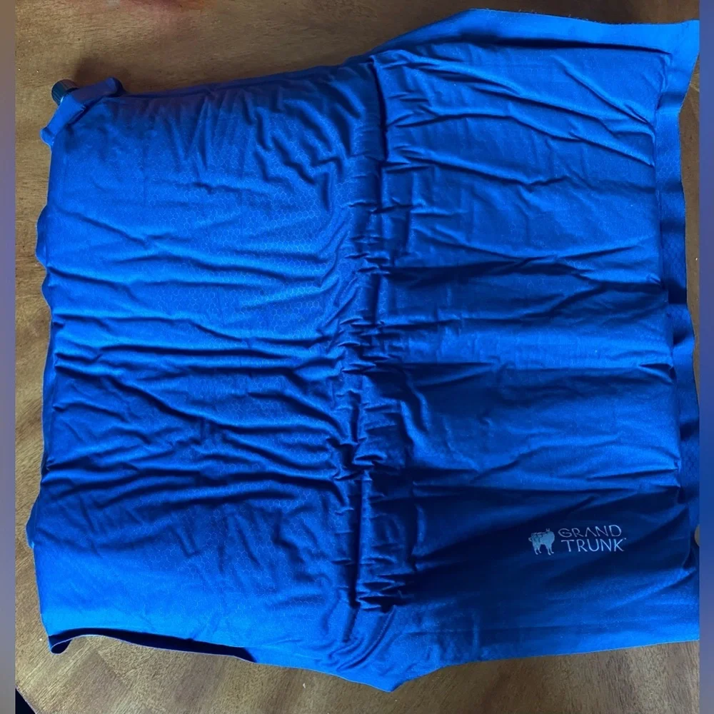 Grand Trunk Blue inflatable Travel Pillow